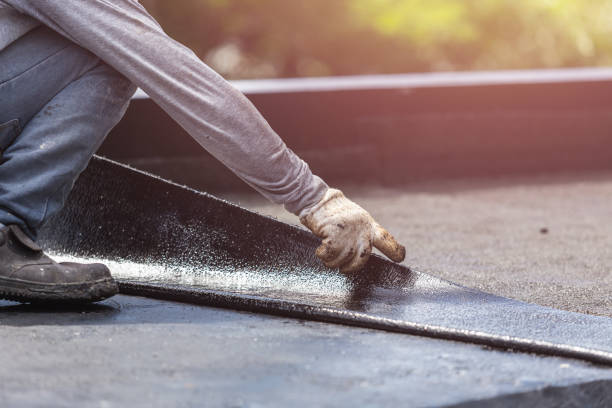 Professional Waterproofing technician working in Edgerton, WI